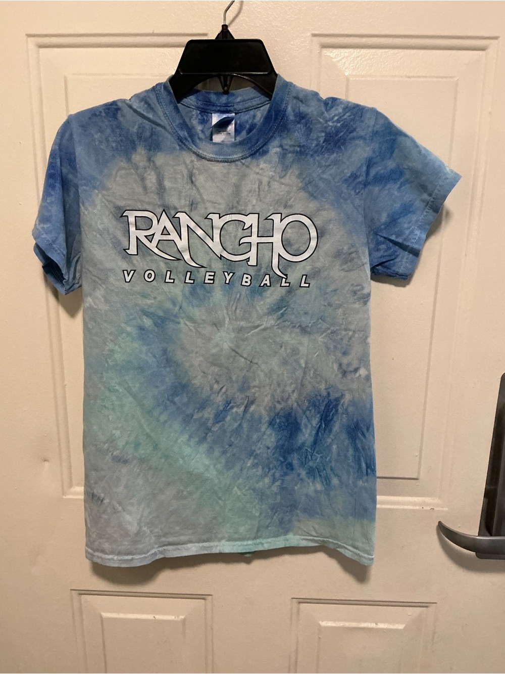 Rancho Blue Tie-Dye Volleyball Tee